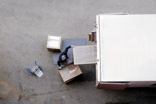 Customer selecting an accepted payment method for a Man And Van Peckham booking