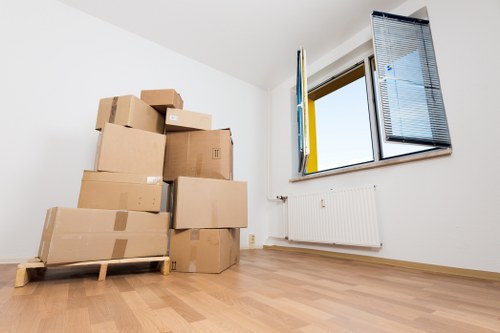 Man with van service helping with a home move in Peckham