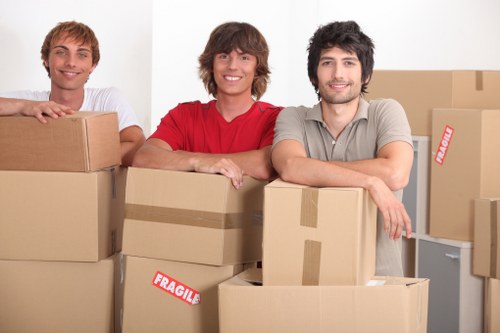 Professional team handling furniture pick-up in Peckham