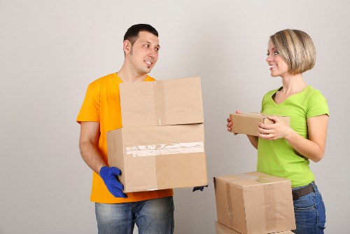Experienced movers completing piano removals in Peckham with secure loading