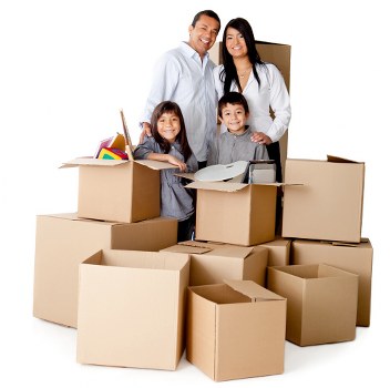 Professional movers carrying student furniture in Peckham